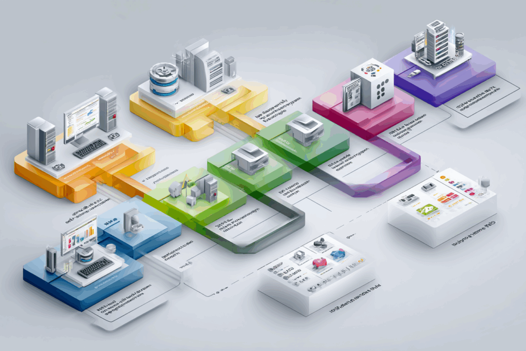 ISO 27001 certification process stages diagram