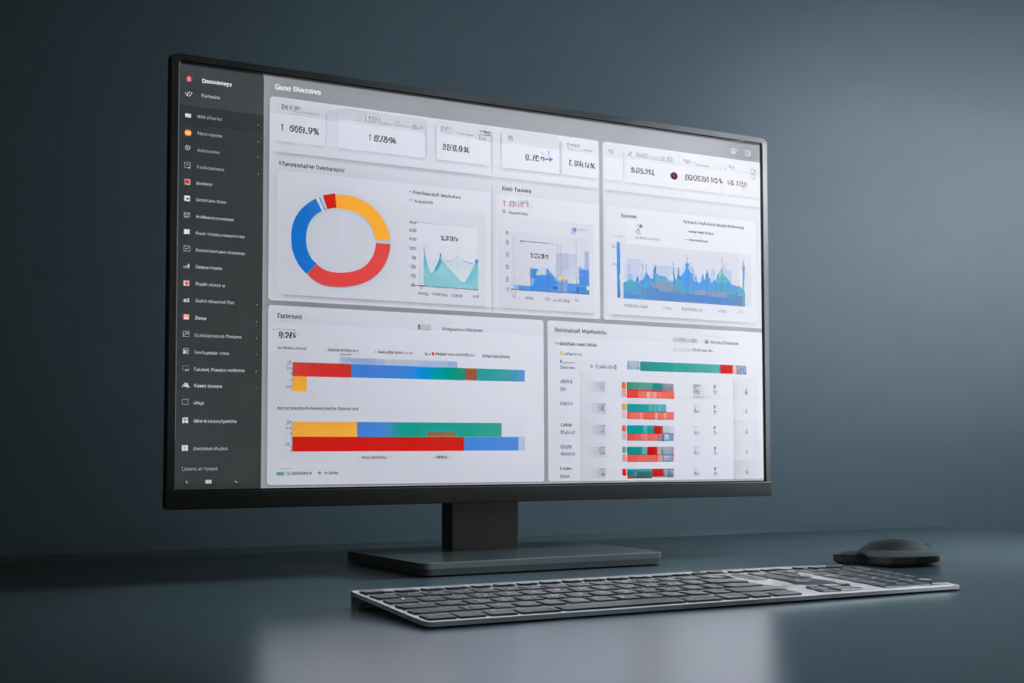 Cloud data backup and disaster recovery dashboard