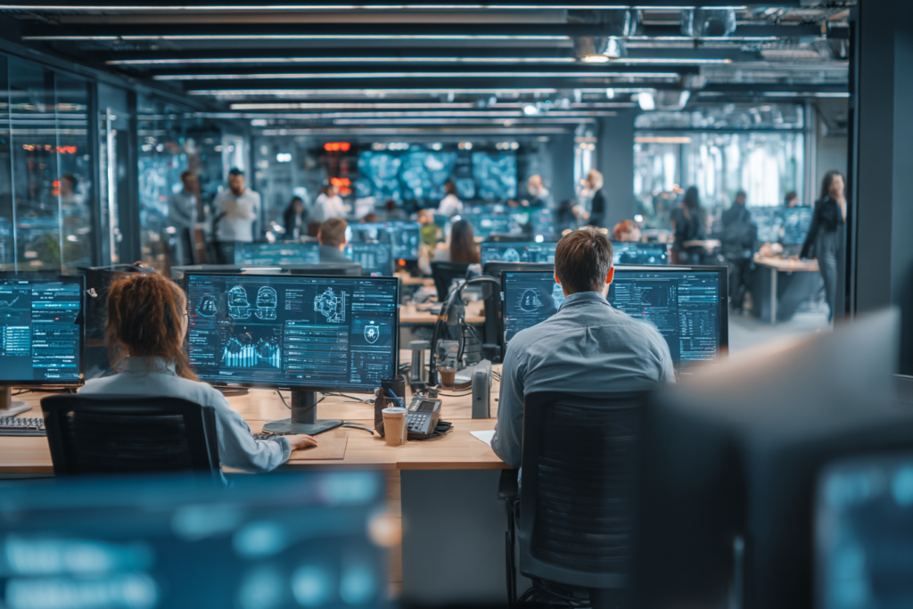 Integrated cybersecurity tools, including email security, within a business environment
